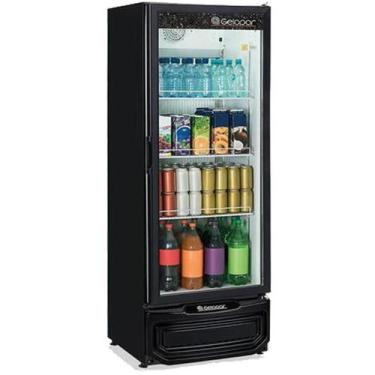 Imagem de Geladeira Para Bebidas Freezer Capacidade De 410 Litros Com Porta De V