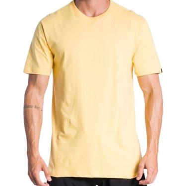 Imagem de Camiseta Quiksilver Embroidery Masculino - Amarelo