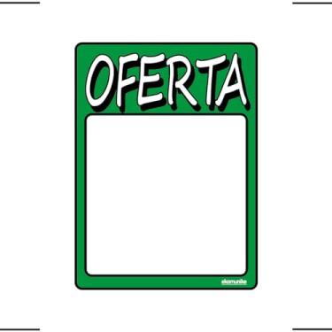 Imagem de Placa De Sinalização Oferta 15x20 Ekomunike - P-19 F9e