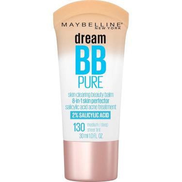 Imagem de Maybelline Dream Pure 8 in 1 Skin Perfector bb Cream Cor:130 Medium Deep