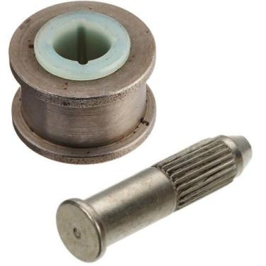 Imagem de Zieichy Bucha e pino de rolo de dobradiça de porta inferior, kit de rolo de dobradiça de porta para GM 1982-2002 Camaro Firebird S10 Blazer, substituição 20058035 20262500