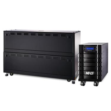 Imagem de Nobreak NHS Prime Senoidal 3000VA E.Bivolt / S. 220V/120V (jumper interno) / Seladas 8 x 7Ah + Mód Fechado 8 x 58Ah