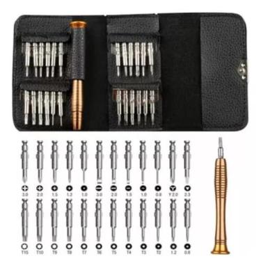 Imagem de Conjunto de Chaves de Fenda Philips Torx Estrela Triângulo Agulha Kit Ferramentas Multifuncional para Reparo e Abrir Celular Notebook Video Game Tablet Eletronicos PC Impressora 3D