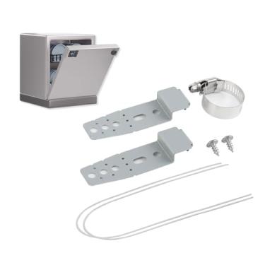 Imagem de YAFIYGI Kit de suporte de montagem de lava-louças 5001DD4001A, kit de instalação de lava-louças de substituição, fácil instalação para bancadas, universal ld-6100tb1 ldf6810bb ldf6810bb001 ldf6810ww