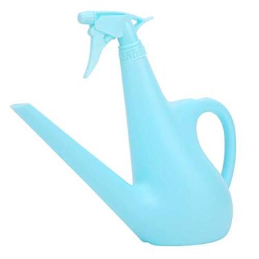 Imagem de Pulverizador de jardim de pressão manual de 1,5L, pulverizador de pressão ajustável portátil de uso duplo, garrafa de spray de limpeza doméstica, regador de garrafa com alça para