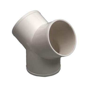 Imagem de Generic Conector de acoplamento de tubo de PVC Tee, peças de conexão de tubo de PVC, substitui o conector de cotovelo de 3 vias para móveis de construção, Y