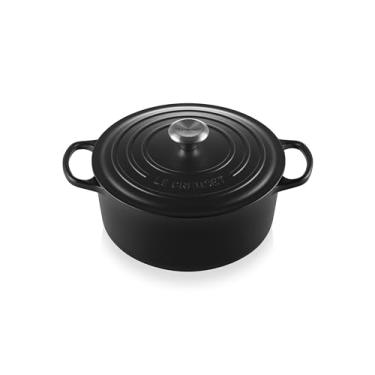 Imagem de Le Creuset Forno holandês redondo de ferro fundido esmaltado, 5,5 L, alcaçuz
