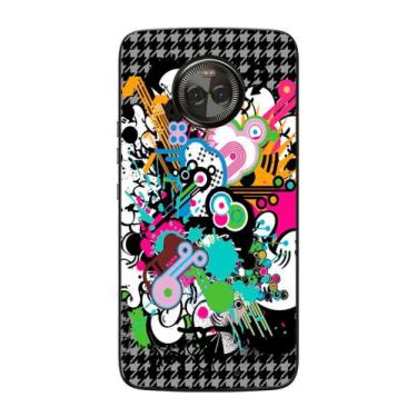 Imagem de Capa Adesivo Skin022 Verso Para Motorola Moto X4 - KawaSkin