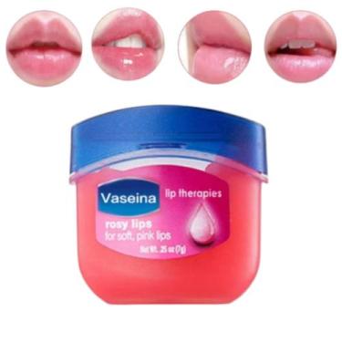 Imagem de Vaseline Hidratante Protetor labial Therapy Rosy Lips 7g - Vasenol, Pi