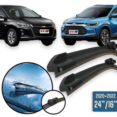 Imagem de Palhetas Silicone Limpador De Parabrisa Tracker Onix 2020/22 - BR18