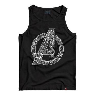 Imagem de Camiseta Regata Vingadores Avengers Endgame Capitão América - KING OF 