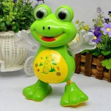 Imagem de Brinquedo Infantil Boneco Musical Sapo Dançante Movimentos Luzes E Son