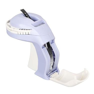 Imagem de Impressora de Etiquetas de Gravação Portátil 3D, Fabricante de Etiquetas de Gravação Manual Com 2 Rolos de Fita 600dpi DIY 47 Caracteres, Roxo, Fácil de Controlar