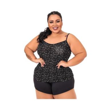 Imagem de Pijama Feminino primavera Verao Baby Doll Shorts Regatinha Confortavel