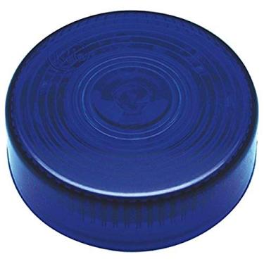 Imagem de Kaper II Luz auxiliar 1A-S-56BV 6,35 cm redonda, 13 diodos, azul, com capacitor para aplicação de polícia.