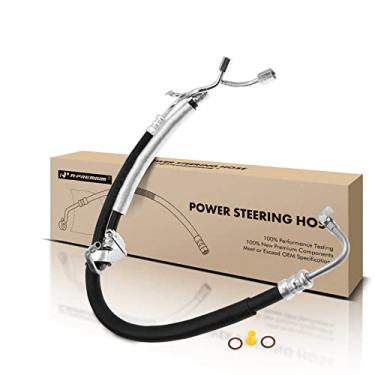 Imagem de A-Premium Conjunto de linha de mangueiras de pressão e retorno de direção hidráulica compatível com Subaru Impreza 2008 2009 2010 2011 2012 2013 2014, 2,5L turboalimentado, bomba para reservatório