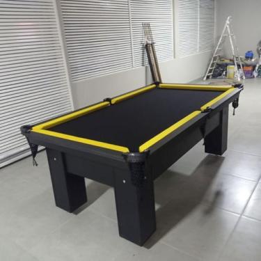 Imagem de Mesa de Sinuca e Bilhar Charme Carlin Bilhares Superfície em Pedra de 