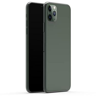 Imagem de DDAWEFRT (sem logotipo) modelo de exibição falsa compatível com Apple iPhone 11 Pro Max réplica não funciona 6,5 polegadas preto tela celular 11 Pro Max 1: 1 escala (verde meia-noite)