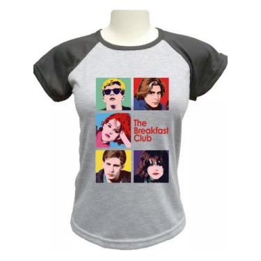Imagem de Camiseta Babylook Clube Dos 5 - alternativo basico, Cinza, G