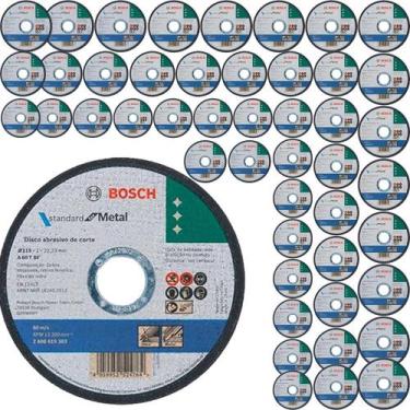 Imagem de Disco de Corte 115 mm X 1,0 mm Standard For Metal Kit 50 Unidades BOSC