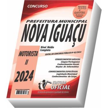 Imagem de Apostila Prefeitura de Nova Iguaçu - RJ - Motorista - CURSO OFICIAL