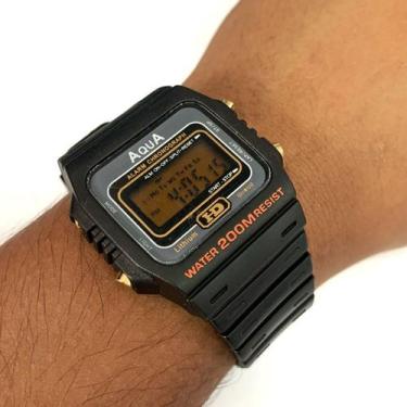 Imagem de Relogio De Pulso retro Militar Masculino Digital Prova Dagua aqua - Al