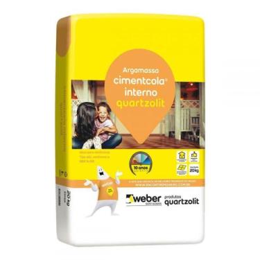 Imagem de Argamassa Cimentcola Interna AC1 20KG Quartzolit