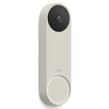 Imagem de elago Capa de silicone compatível com Google Nest Hello Video Doorbell (modelo de bateria 2021) - Resistente ao clima e aos raios UV, combinação perfeita de cores, acabamento limpo, não é compatível