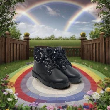 Imagem de Bota Coturno Infantil Menina Casual Moderna Molekinha