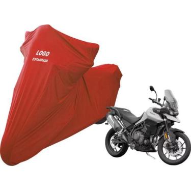 Imagem de Capa Moto Triumph Tiger 900 Protege De Poeira e Anti-risco - Mz, Verme