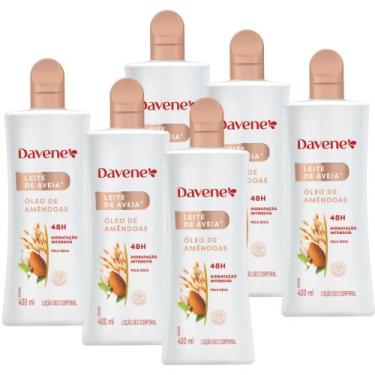 Imagem de 6 Hidratante Corporal Leite Aveia+Oleo Amendoas 400ml Davene