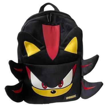 Imagem de Mochila SABNY Sonic Shadow de couro PU de grande capacidade