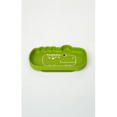 Imagem de Prato Silicone Bebe Jacaré  Pippo