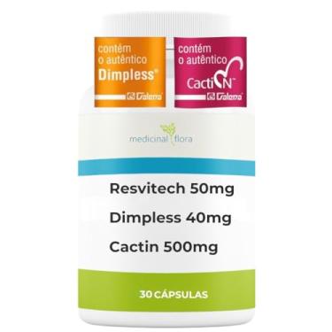 Imagem de Resvitech 50mg + Dimpless 40mg + Cactinea 500mg - 30 Cápsulas