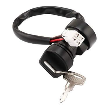 Imagem de Interruptor de chave de ignição serve para Yamaha YFZ450 Grizzly 400 450 Kodiak 2wd 4wd Wolverine Repl.#5ND-82510-00-00 5ND-82510-01-00 5TG-82510-00-00 5TG-82510-00 5TG-82510-00 -01-01 0