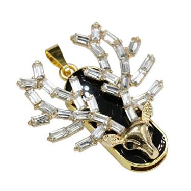 Imagem de Flash Drives USB Modelo Veado 4GB Memory Stick Pen Drive USB Stick USB (Dourado)