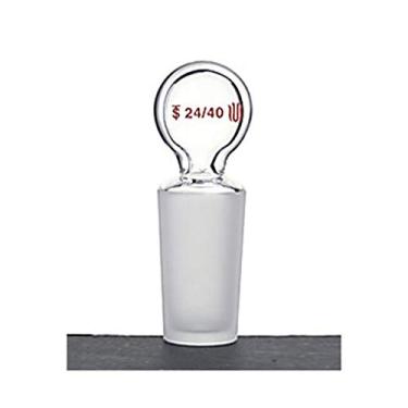 Imagem de Kemtech America S401922 Synthware Heavy Wall Design Hollow Penny-Head Stopper, vidro, junta 19/22