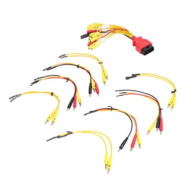 Imagem de Conector Macho Obd2 para Carro-adaptador de Ferramenta de Diagnóstico Obd2 Macho de 16 Pinos Com 20 Cabos de Extensão
