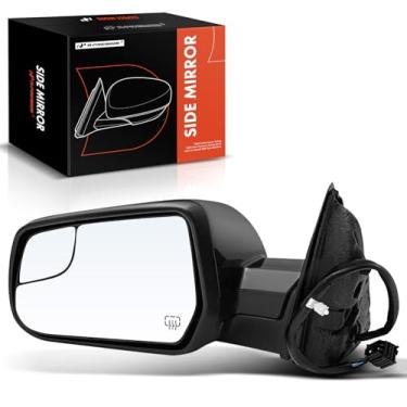 Imagem de A-Premium Espelho retrovisor elétrico lateral do motorista - compatível com Chevrolet Equinox 2010-2017 e GMC Terrain 2010-2017 - Espelho retrovisor externo externo dobrável manual aquecido