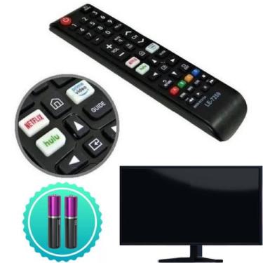 Imagem de Controle Remoto Universal TV  Kit Pilhas AAA e 2 Peças Inclusas - LIPP