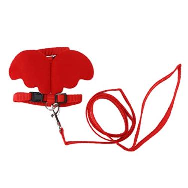 Imagem de Pato tração corda de tira ajustável no ar livre do arnês da caminhada trenô de pet pato galinha ganso de ganso de animais de estimação de moda respirável treinamento (M)