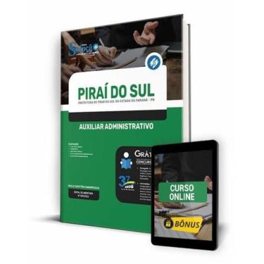 Imagem de Apostila Prefeitura de Piraí do Sul - PR - Auxiliar Administrativo - E