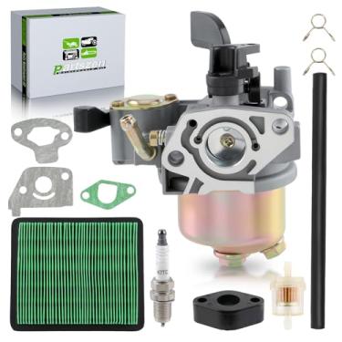 Imagem de partszen Carburador com filtro de ar de proteção térmica vela de ignição para 97cc 2.8hp Mini Baja Doodlebug Doodle Bug Db30 Dirt Pit Mini Bike 3/5 Carburador de entrada de ar