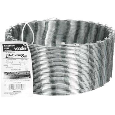Imagem de Concertina Bto22 300 Mm X 8 M Não Clipada Vonder