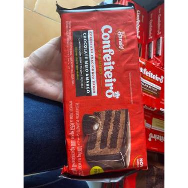 Imagem de Barra de chocolate meio amargo - Harald 