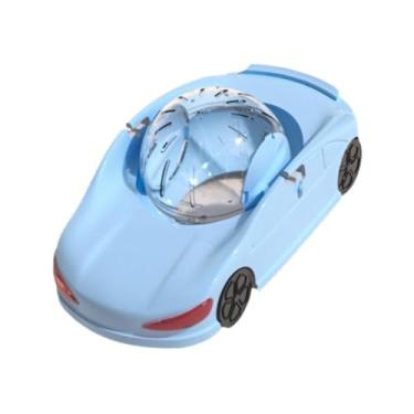 Imagem de Generic Roda de exercício de hamster de carros para animais de estimação Removável Creative Pet Small Running Wheel Hamster Ball para pequenos animais de, Azul