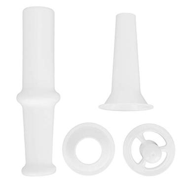 Imagem de Ancontamento de griger Alimentos Pusher Salsicing Bico de preenchimento Kubbe Kit Universal Kit Alta Adaptabilidade Confiabilidade para 7# Grinder de carne ABS PLÁSTICO