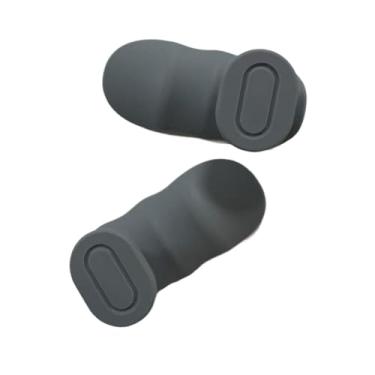 Imagem de UGPLM 1 par de levantamento de peso Apertos de ginástica alças para as mãos ergonômicas barras de barra de barra de mão Proteção à mão para calistenia, Cinza