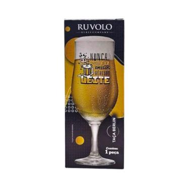 Imagem de Taça de Vidro Berlin Frases 330ml - RUVOLO