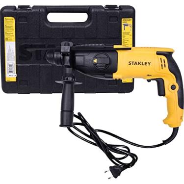 Imagem de STANLEY Martelete Perfurador e Rompedor SDS Plus 2.4J 800W com Ponteiro e 6 Brocas 127V SHR263KA